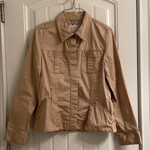 Old Navy Jackets & Blazers - Old Navy Women's Utility Jacket in Tan